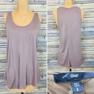Gap Brown Sleeveless Top Size large